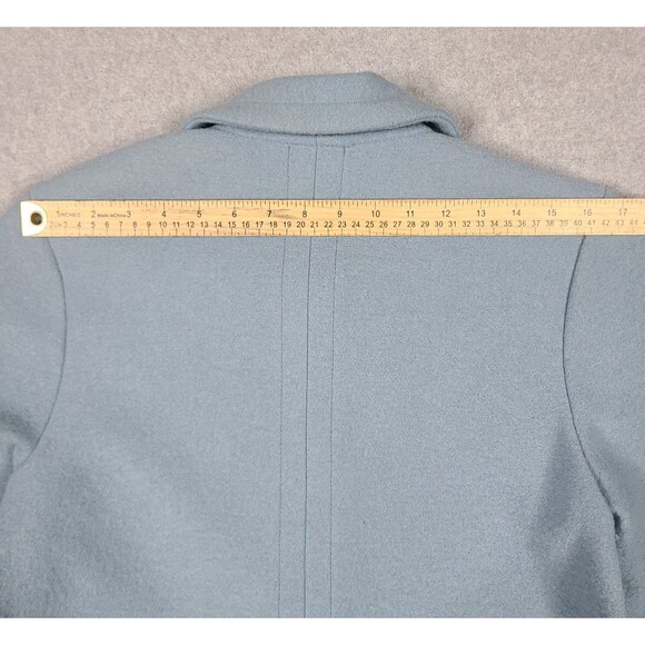 Geiger Pure Wool Jacket Womens 40 Medium Light Baby Blue - Picture 15 of 15